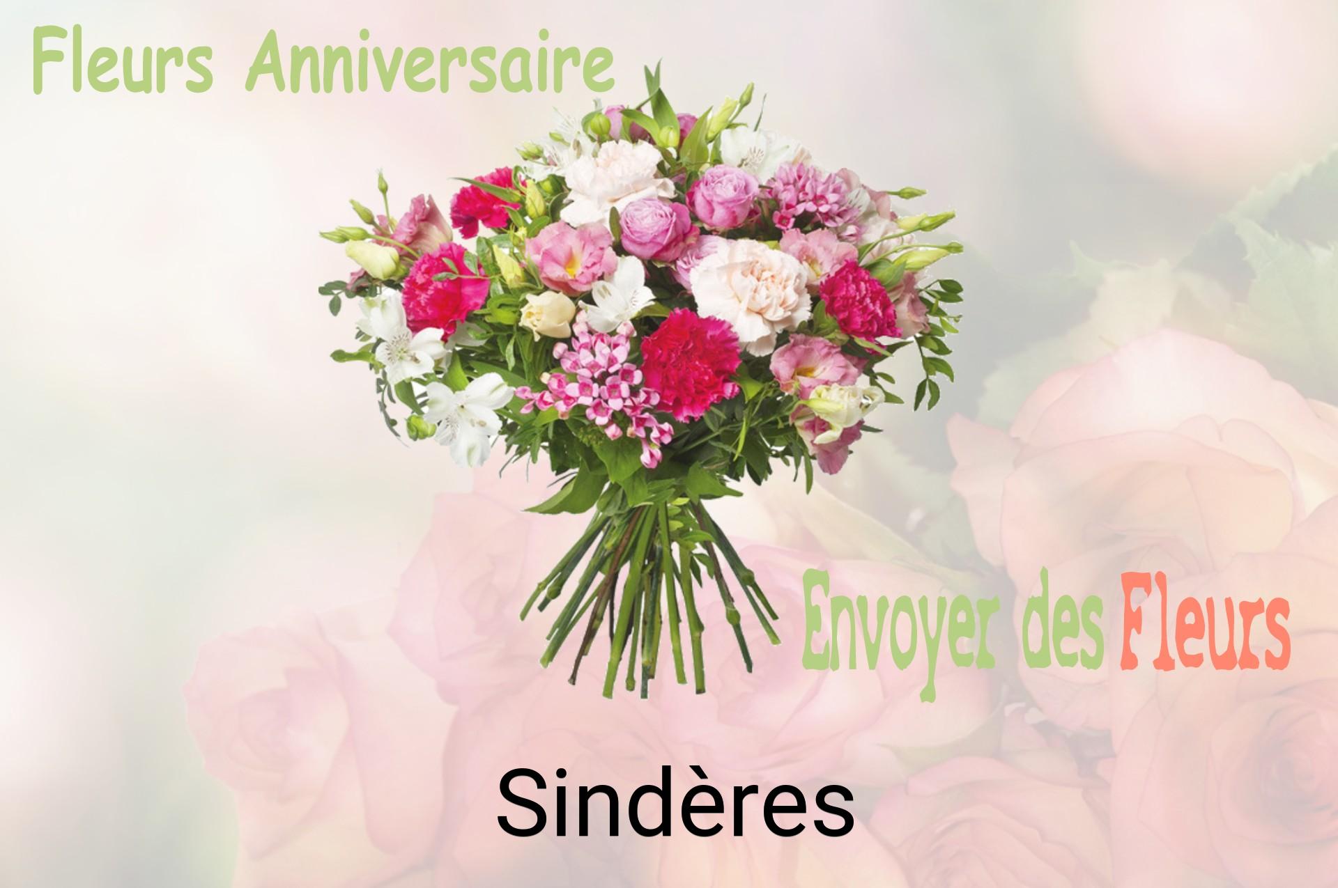 Bouquet de fleurs d’anniversaire livré à Sindères